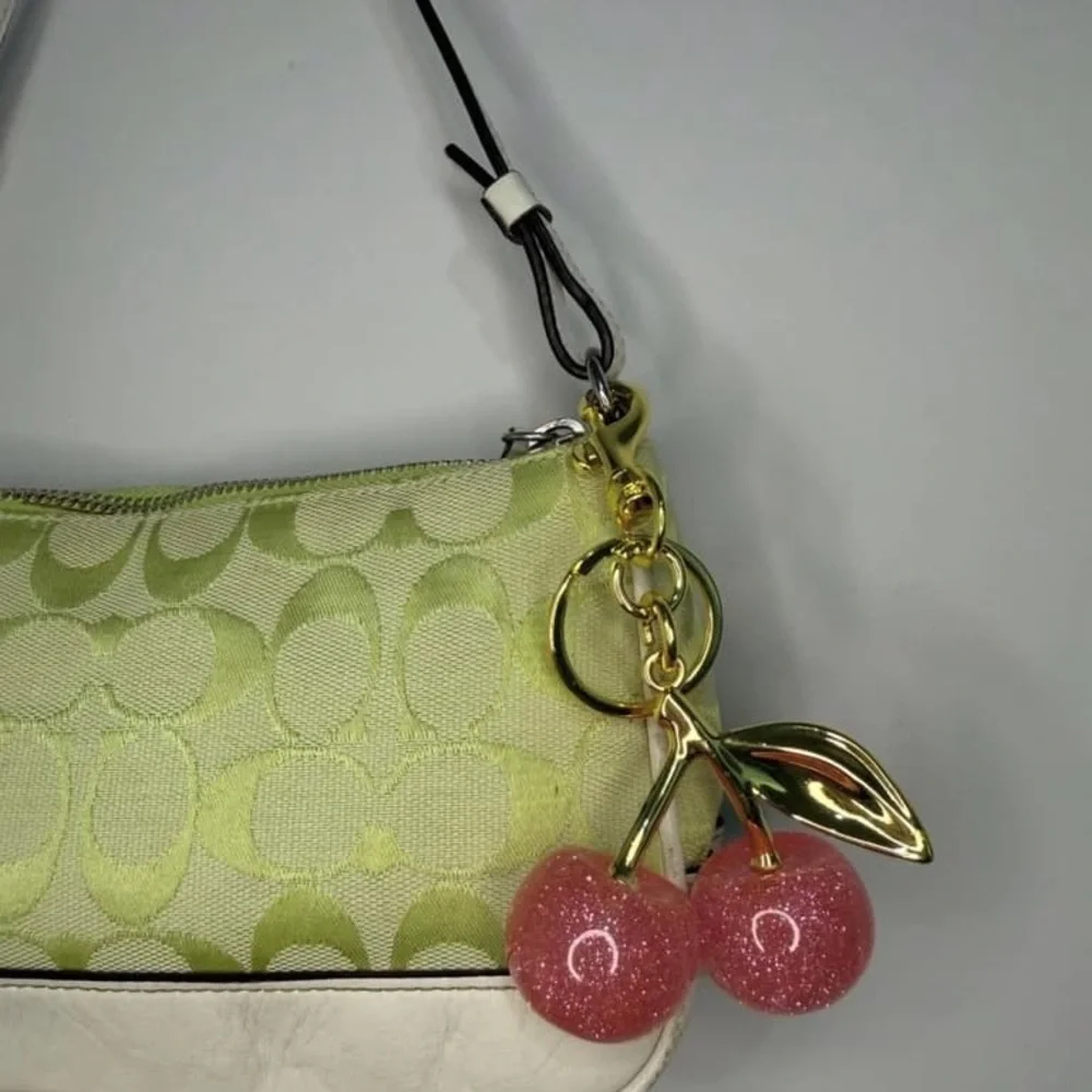 Coach Lime Green Demi Shoulder Bag 6094. Y2K - Picture 6 of 9